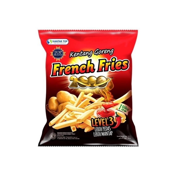 FRENCH FRIES 2000 PREM LEVEL 3 60GR