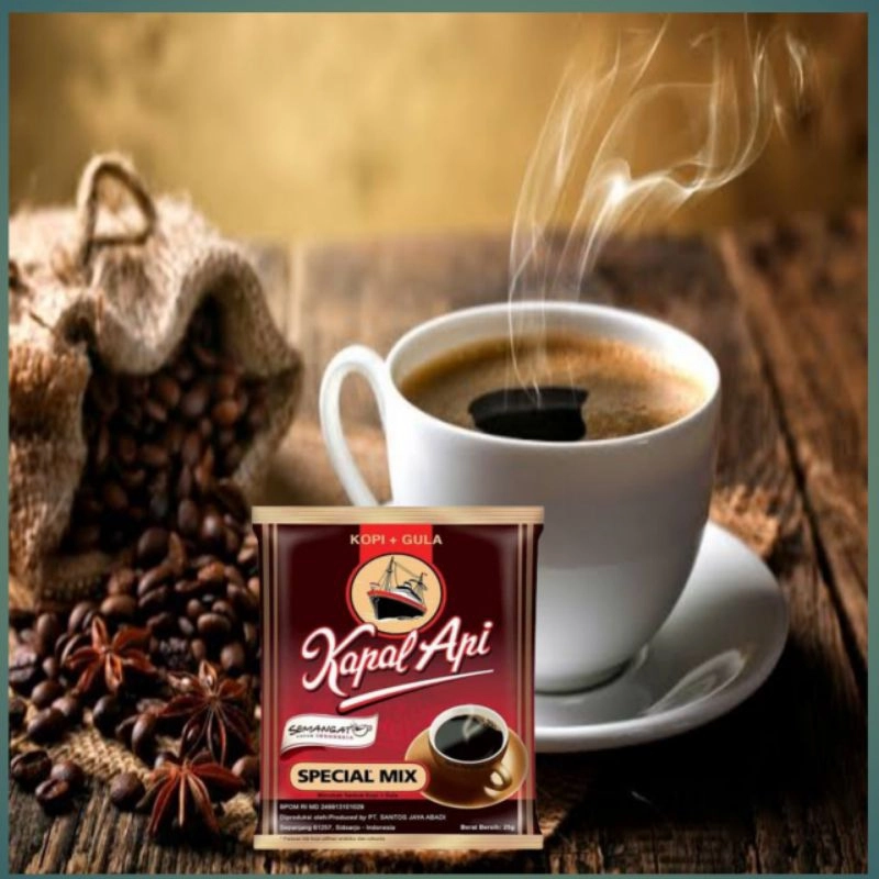 KOPI KAPAL API HITAM SEDUH - SPESIAL MIX