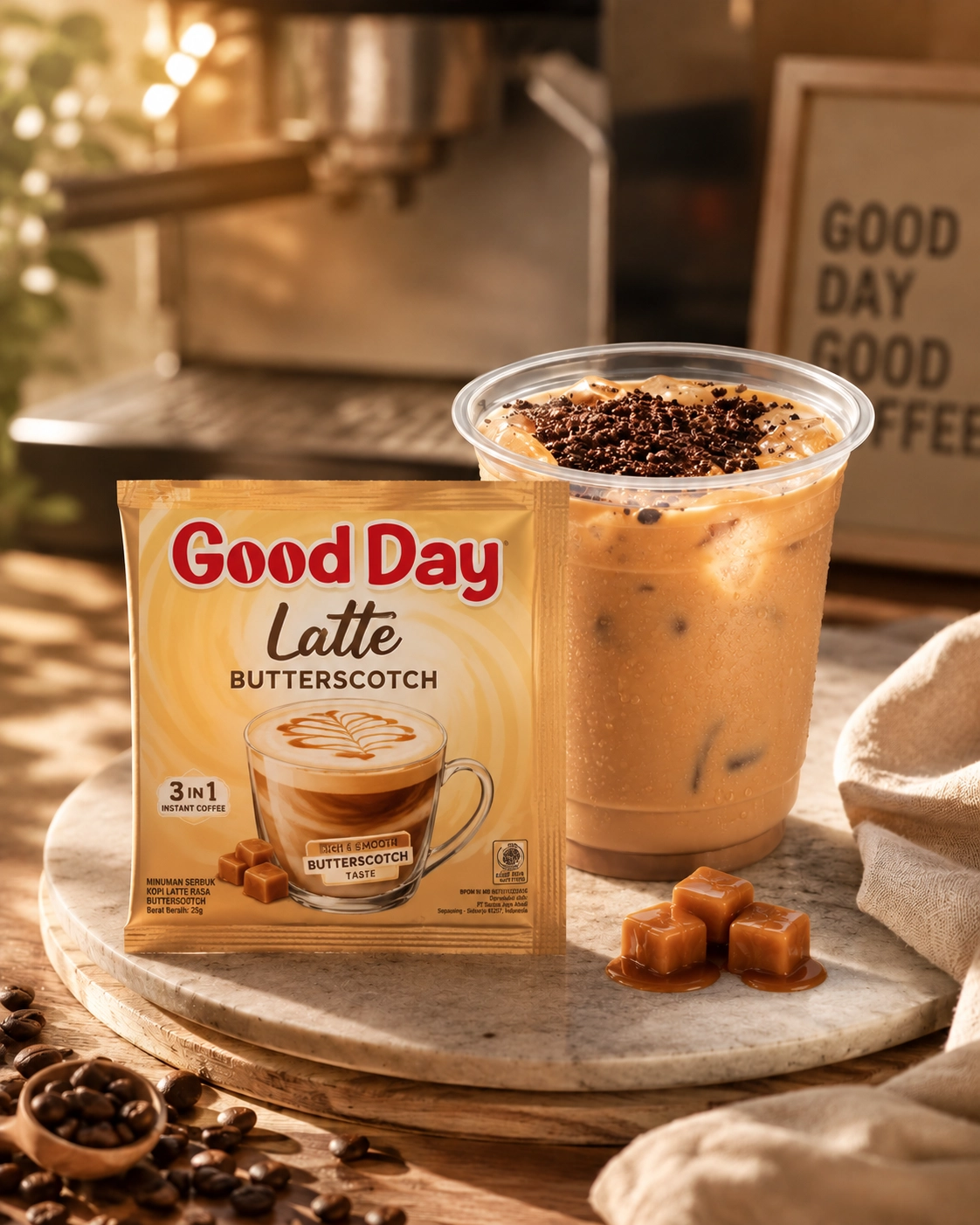 ES GOODDAY LATTE - BUTTERSCOTT