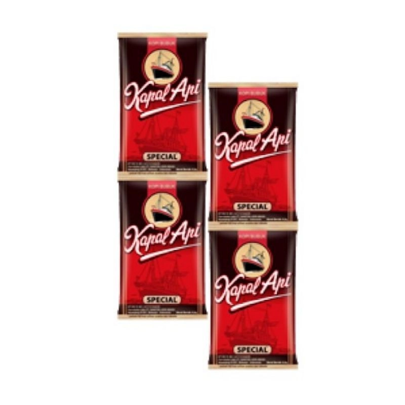 KOPI KAPAL API HITAM SEDUH - TANPA GULA