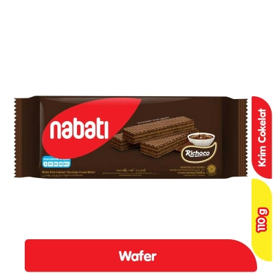 NABATI RICHOCO WFR KRIM COKLAT 110GR PCS