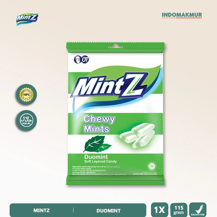 MINTZ PERMEN SC PEPPERMINT 99GR PCS