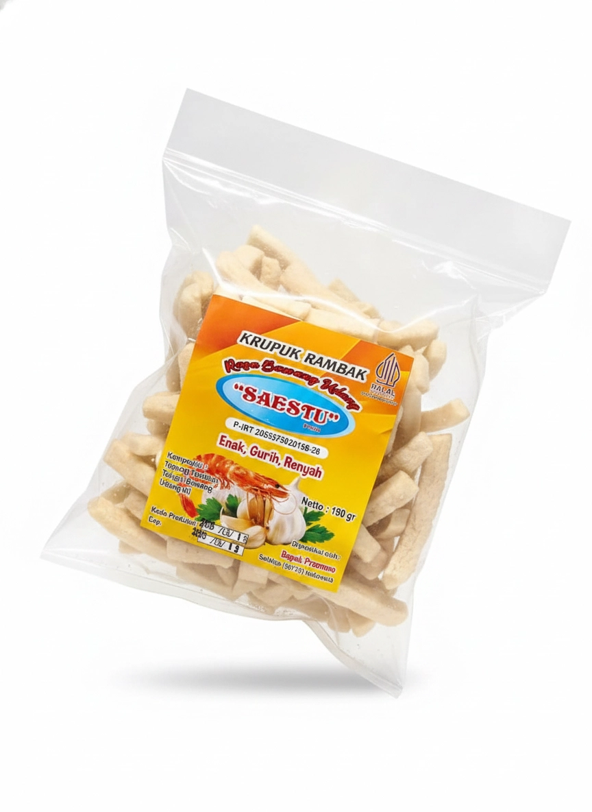 saestu Kerupuk Rambak 190gr Tebal