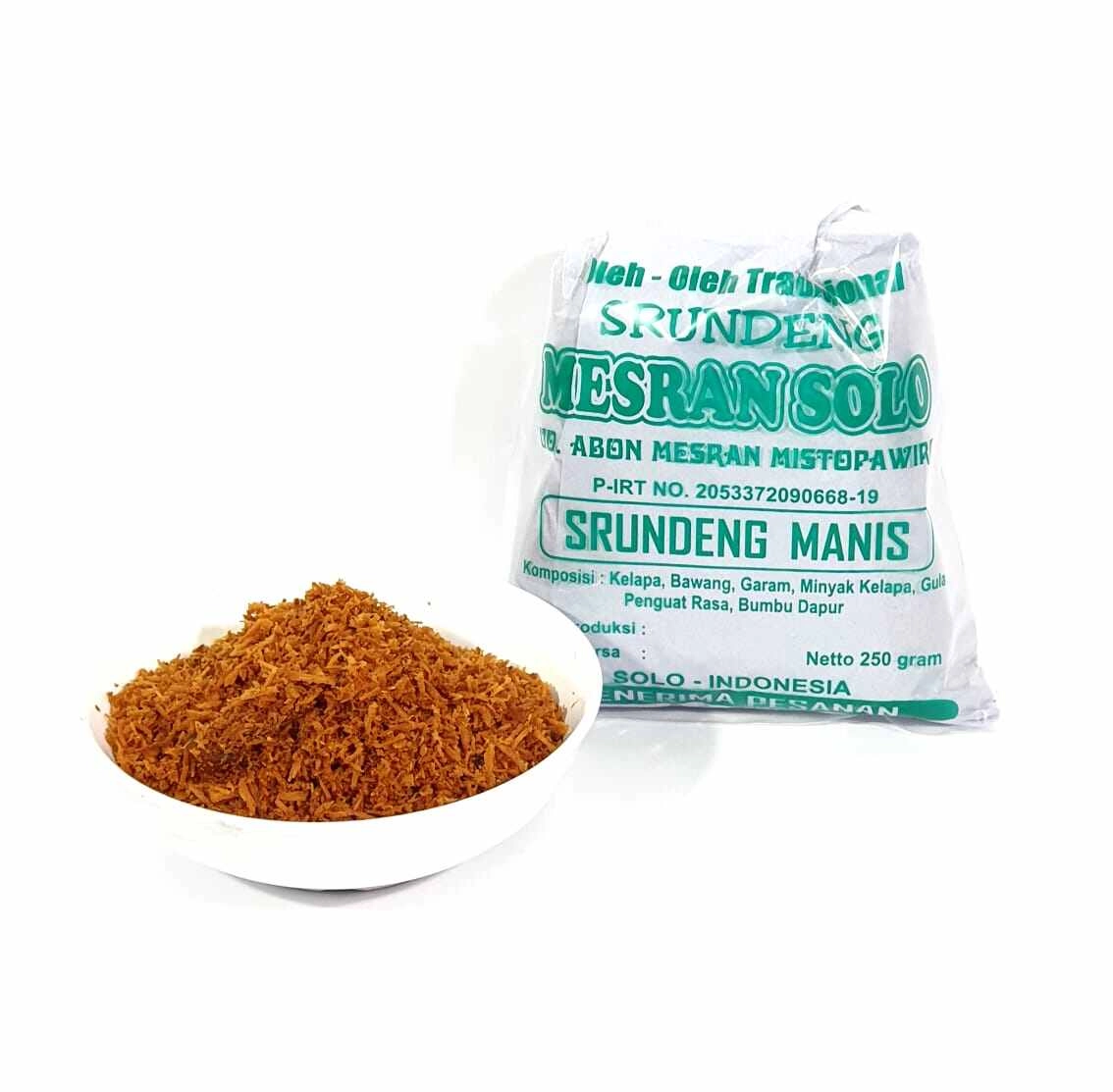 Serundeng Mesran 250 gr - Manis