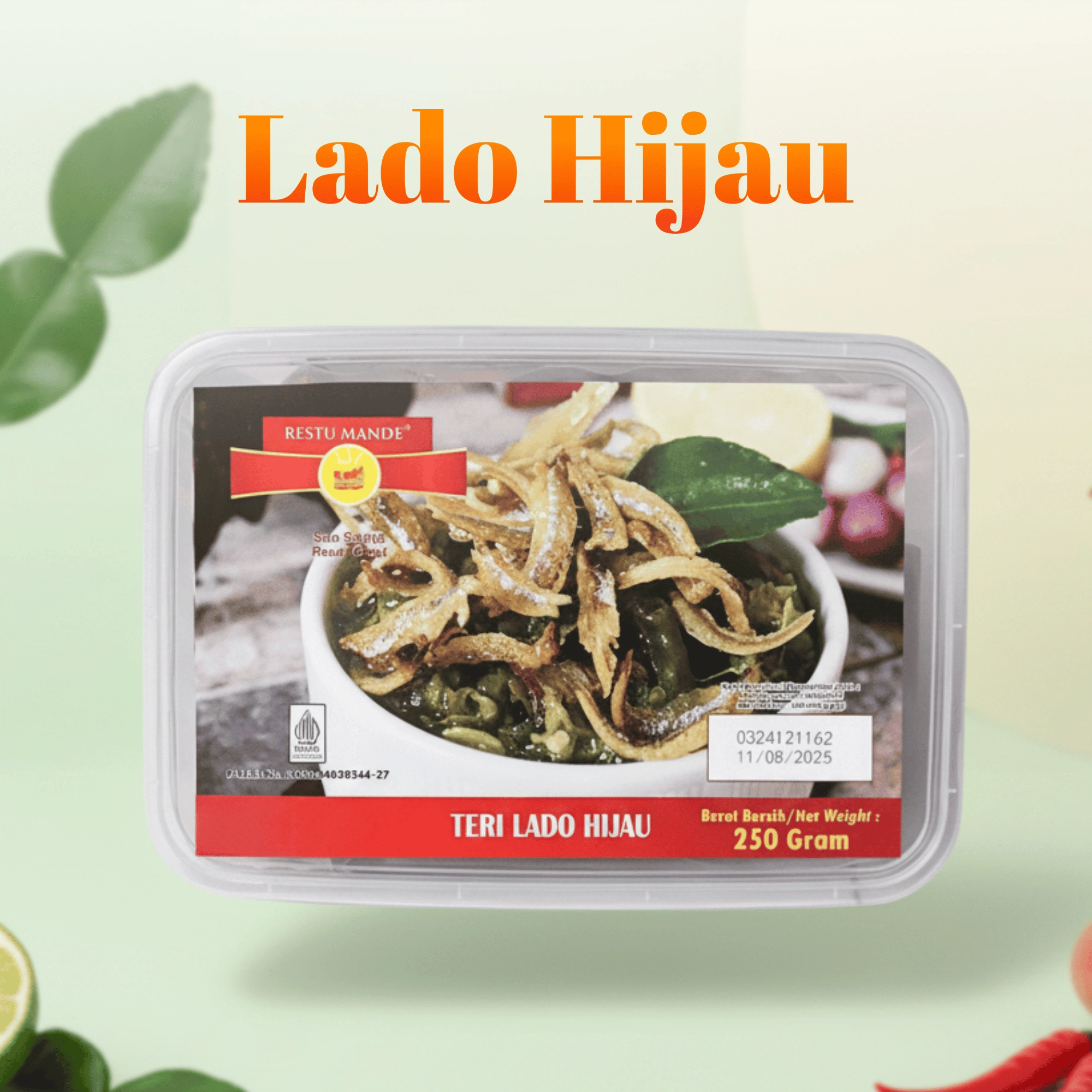 RM Teri lado Hijau 250gr