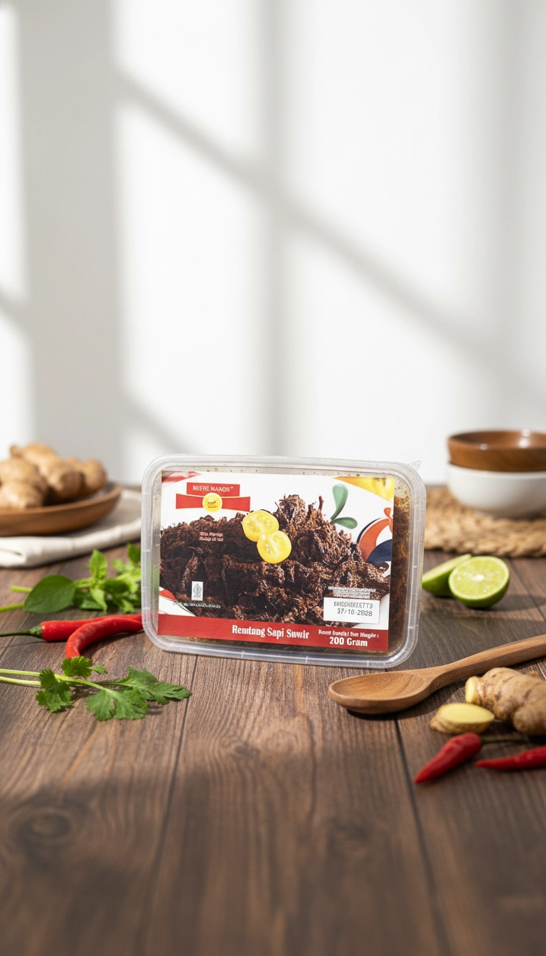 RM Rendang Sapi Suwir