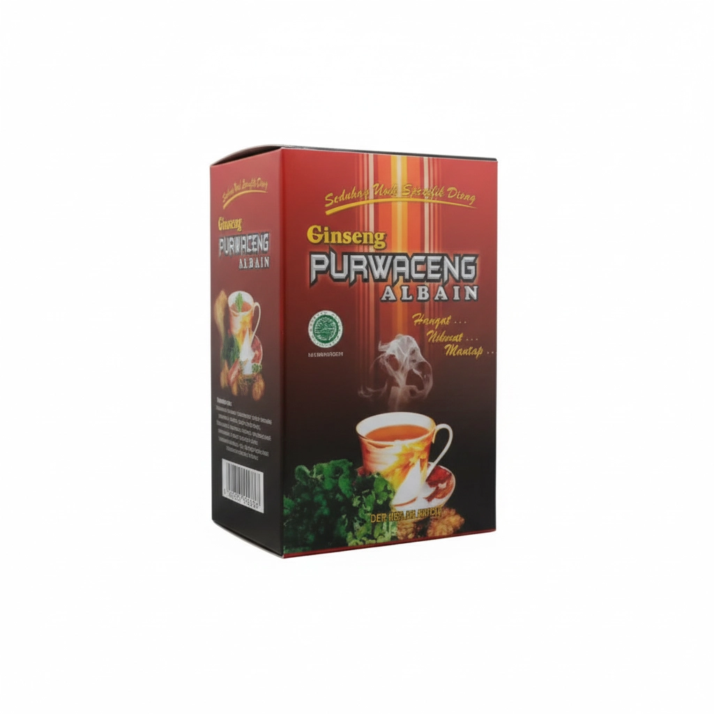 Purwaceng Albain 1 box isi 5 - Gingseng
