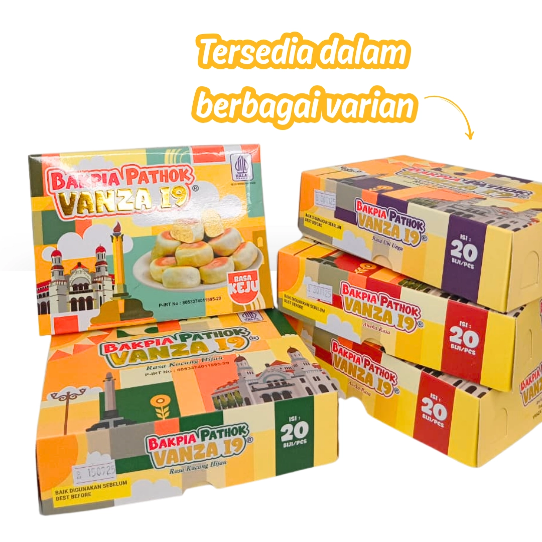 Bakpia Vanza19 - coklat