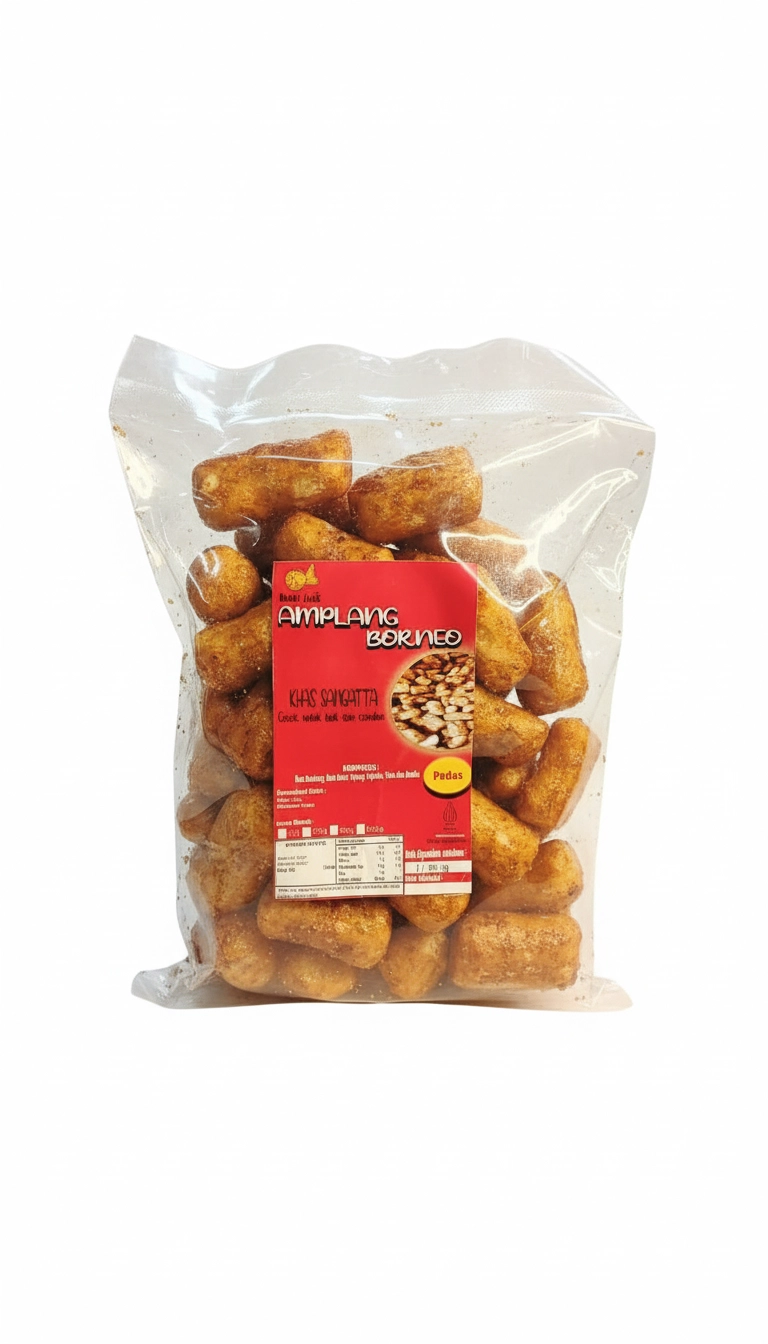 Borneo Amplang Pedas Manis 100gr