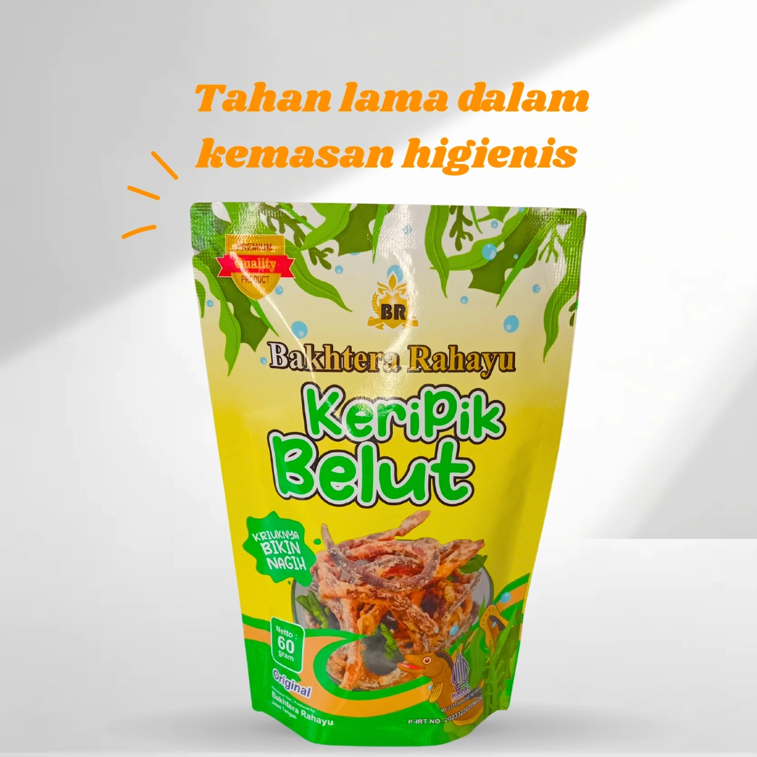 BR Keripik Belut 80gr