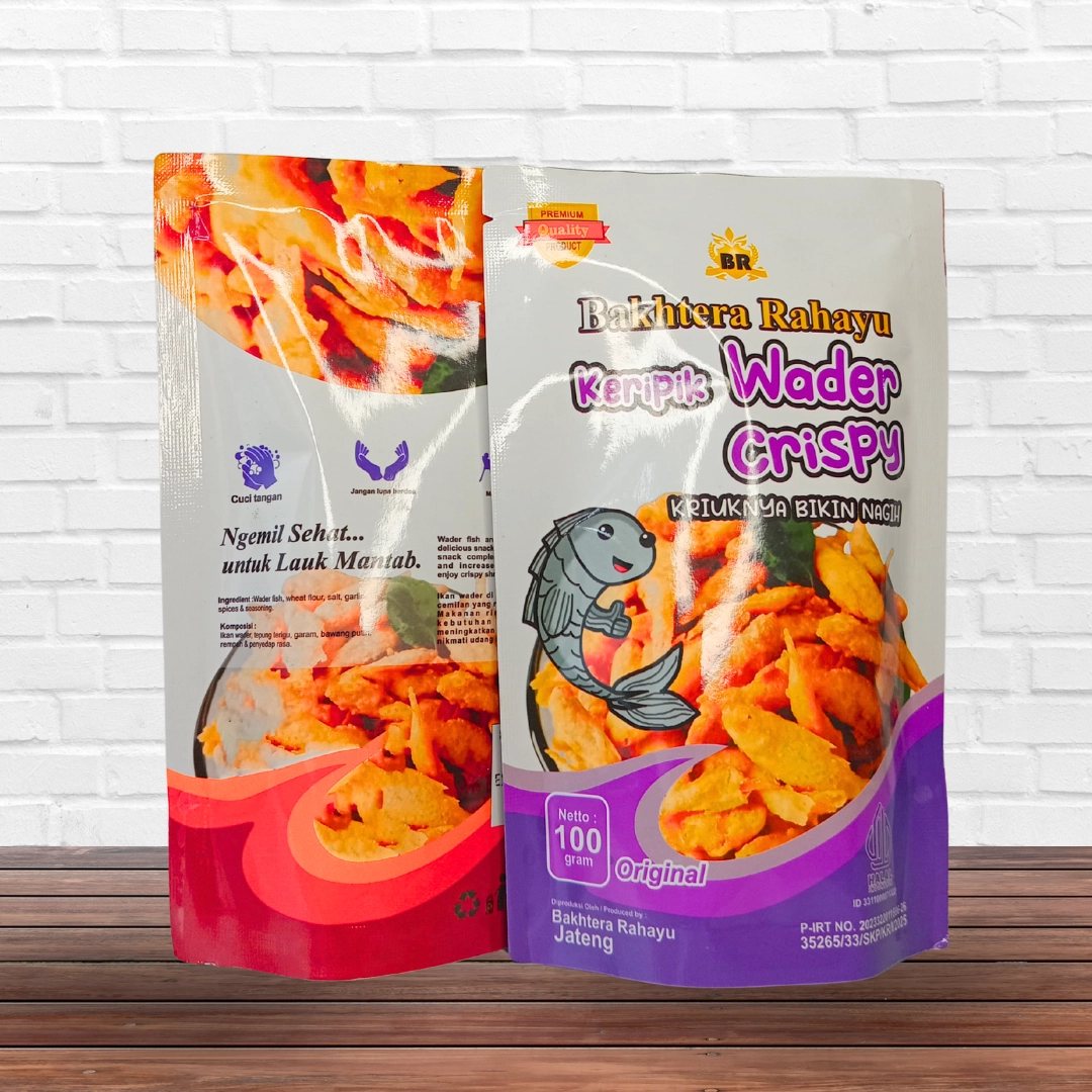 BR Keripik Wader Original 80gr