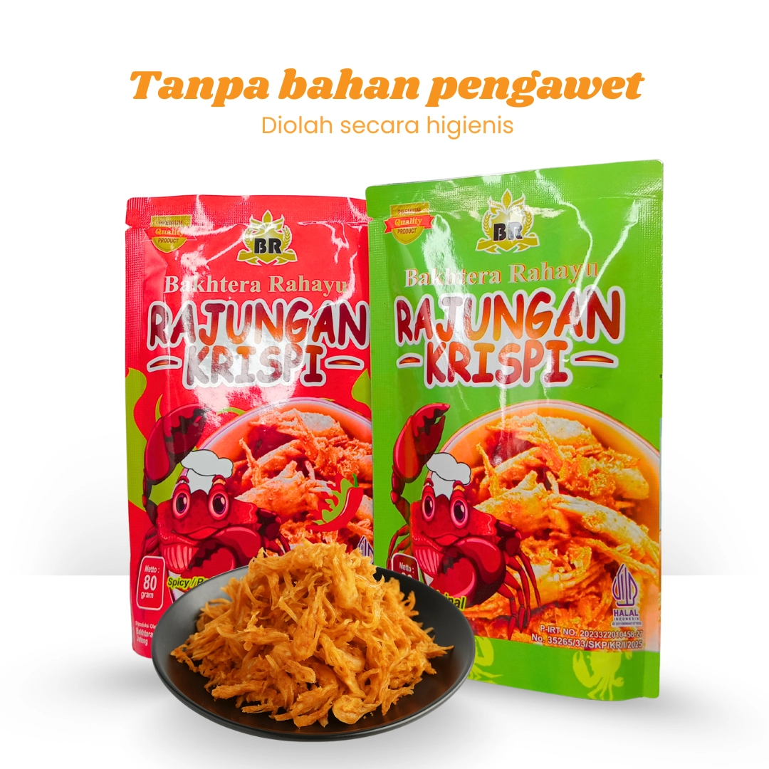 BR Ranjungan Krispi Pedas 80gr