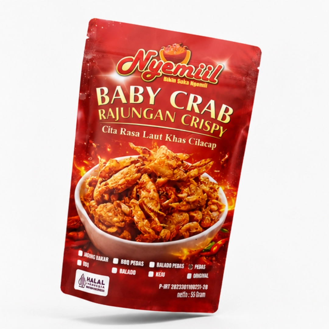 Nyemiil Baby Crab Crispy - jagung Bakar