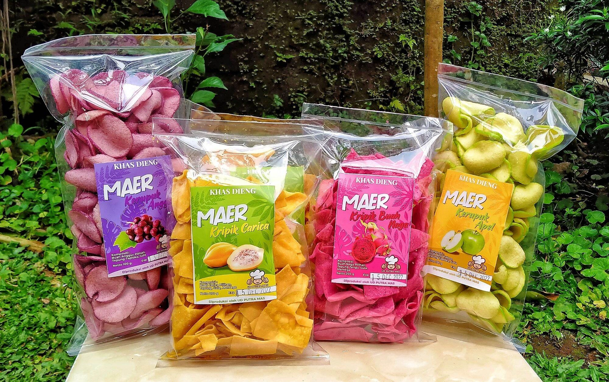 MAER Keripik Buah Naga