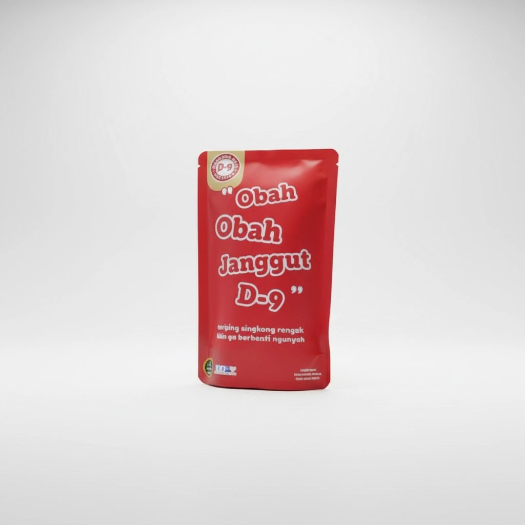 Keripik singkong crispy Obah Obah Janggut D9