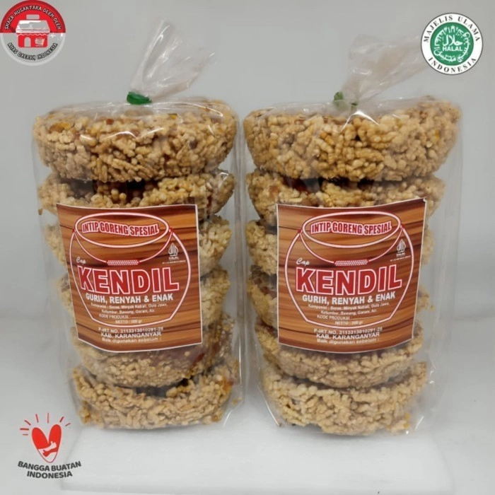 Intip Goreng ORIGINAL Spesial Tumpuk Cap Kendil Isi 6