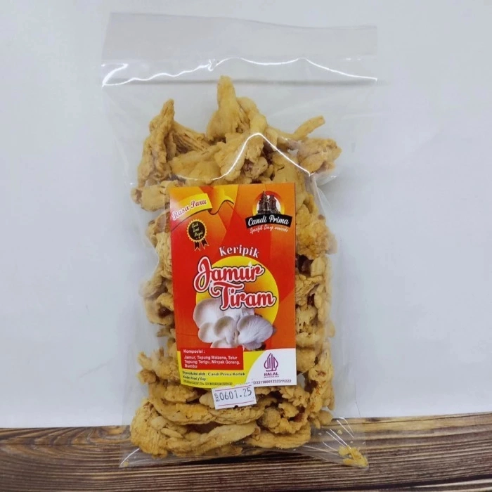 Candi Prima Keripik Jamur TIRAM