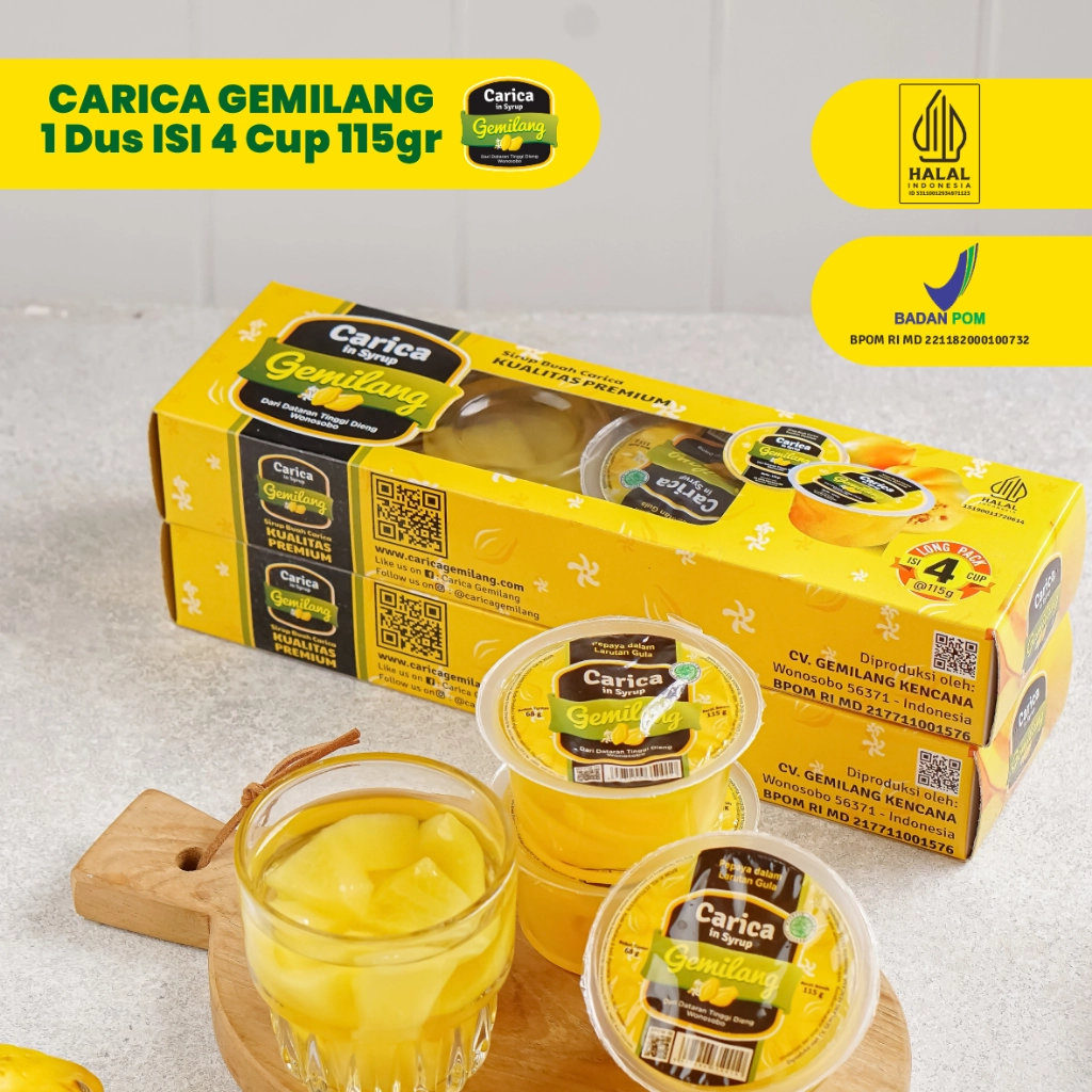 Carica Gemilang isi 4 @115gr