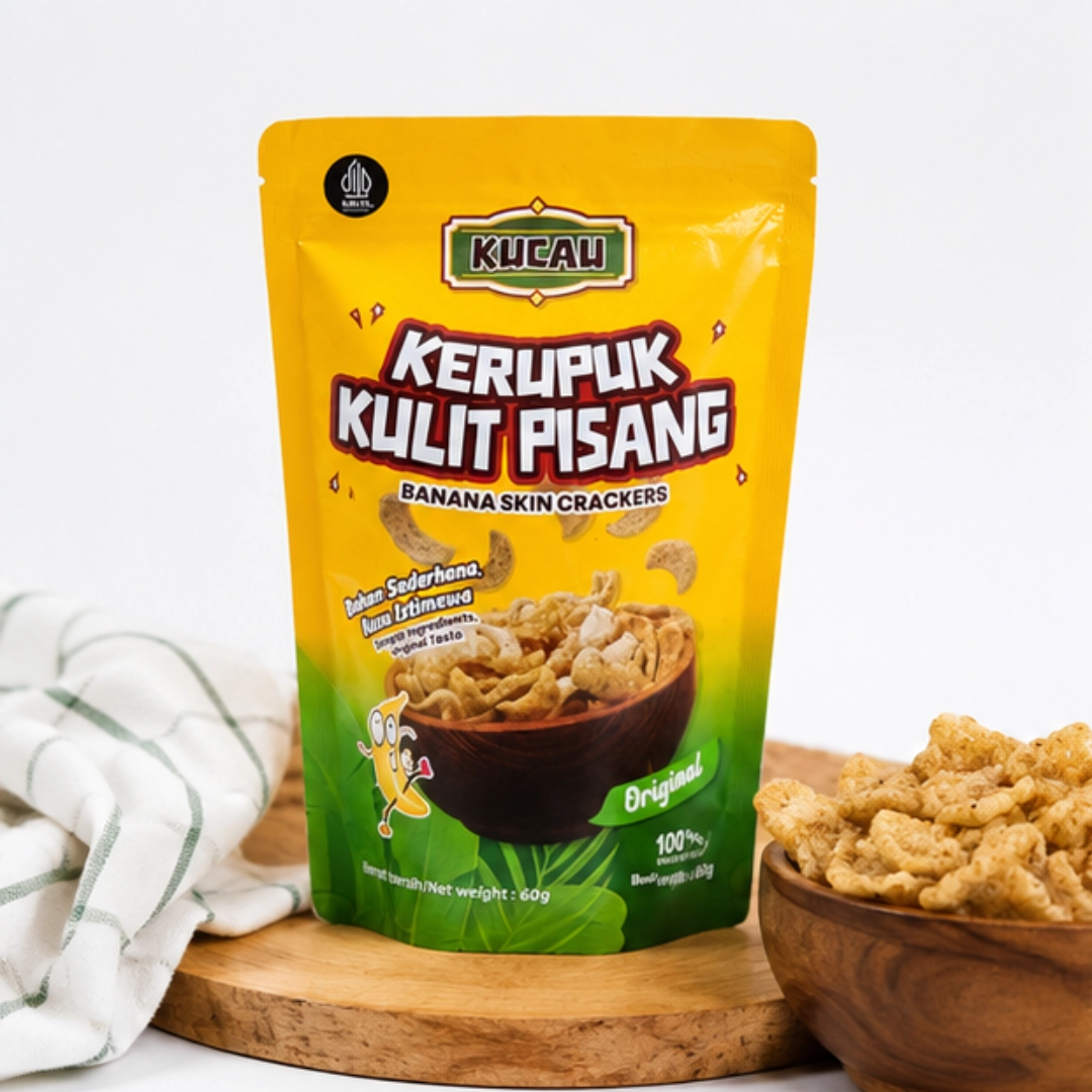 Canumer Kucau Kerupuk Kulit Pisang Original 40gr
