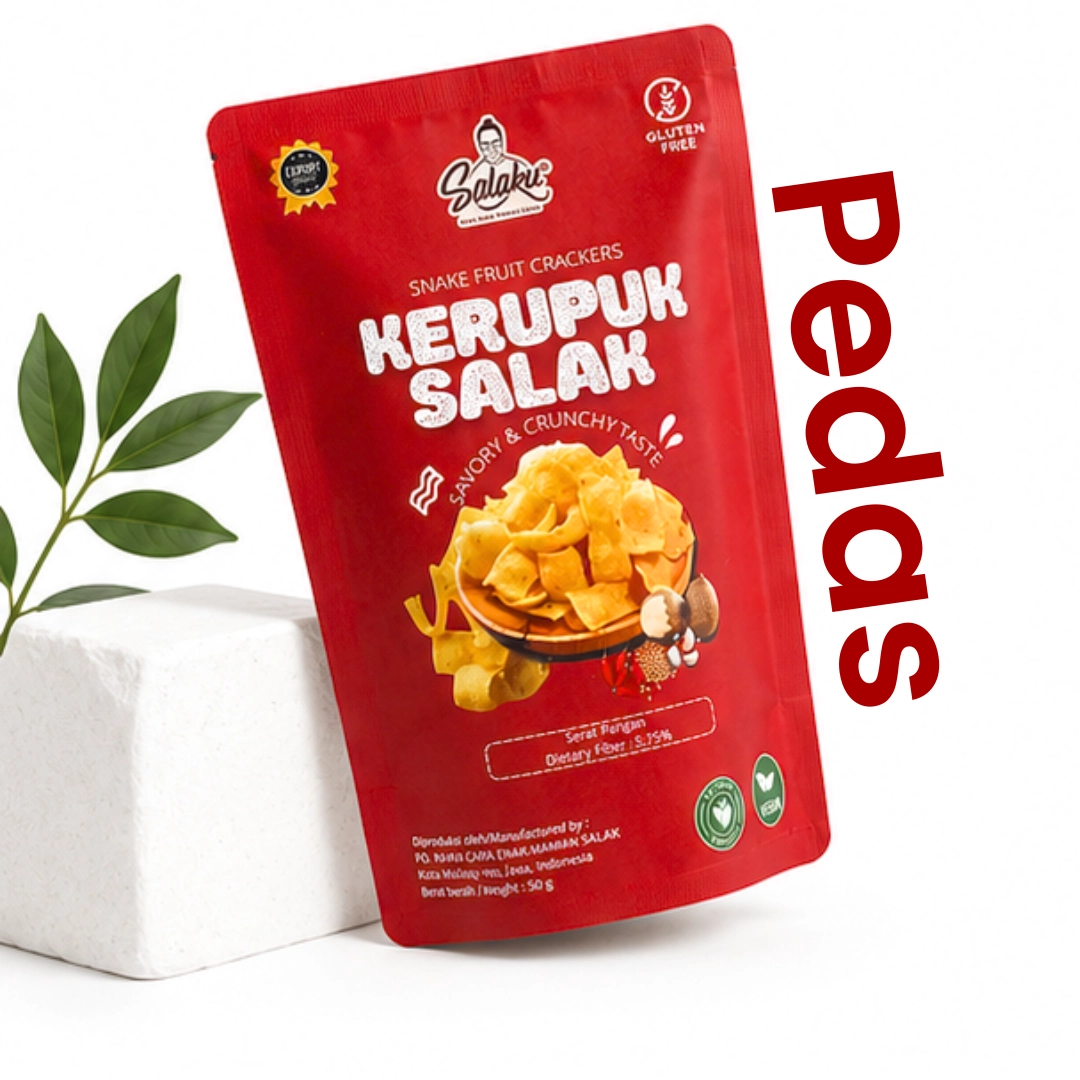 Salaku Kerupuk Salak Pedas 50gr