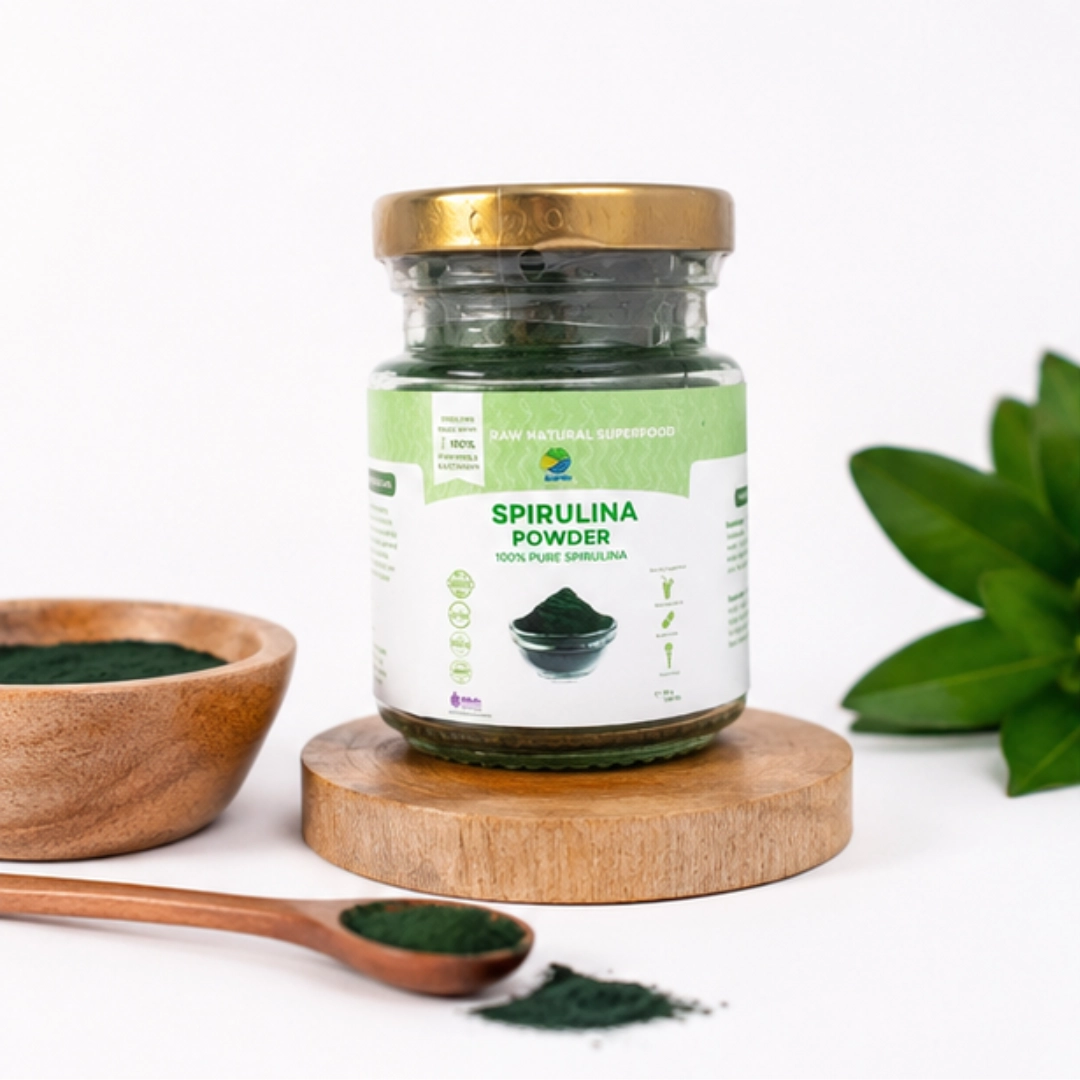 Albitec Spirulina Powder Jar