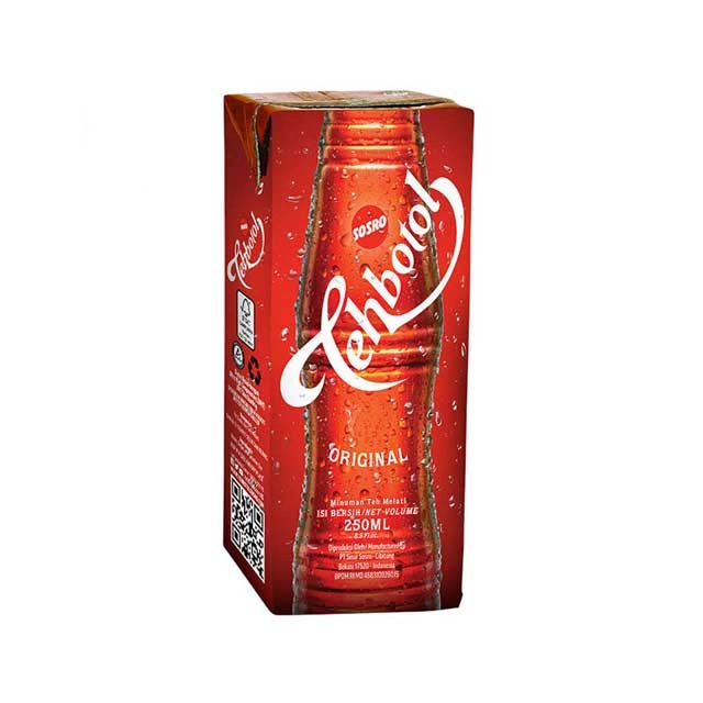 SOSRO TEH BOTOL KOTAK 250ML